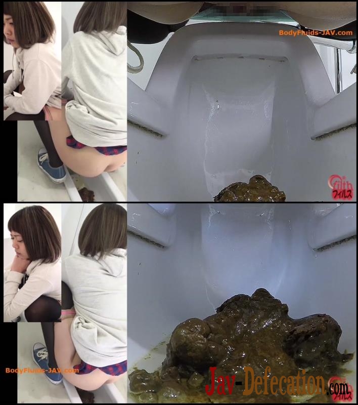 BFFF-149 Schoolgirl pooping in public toilet (2018 | FullHD)