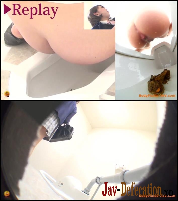 BFEE-40 Girl student does pooping and diarrhea in toilet (2018 | FullHD)
