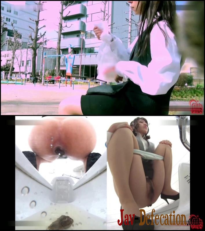 BFFF-66 Food on outdoor and pooping in public toilet (2018 | FullHD)